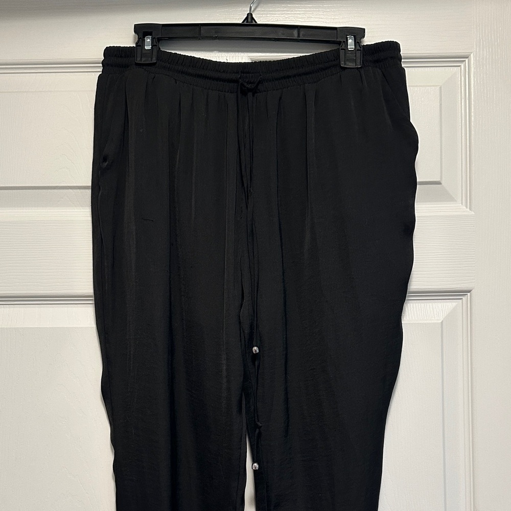 Naked Zebra Black Joggers